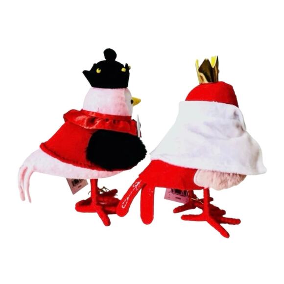 New Spritz 2024 Featherly Friends Valentines Birds Kingsley & Queenie - Picture 4 of 4